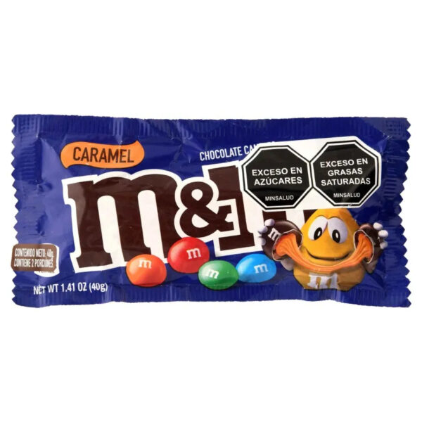 MYM CARAMEL CONFITES DE CHOCOLATE RELLENOS DE CARAMELO 40G