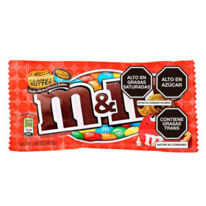 MYM PEANUTS BUTTER CONFITES DE CHOCOLATE RELLENOS CON MANTECA DE MANI 46G