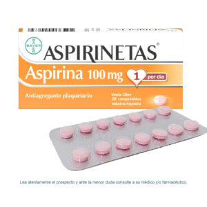 ASPIRINETAS BAYER BLISTER 28U