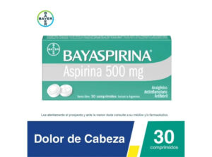 BAYASPIRINA 500MG COMPRIMIDOS CAJA 30U