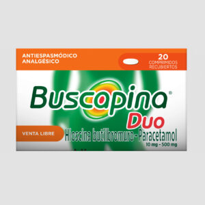 BUSCAPINA DUO COMPRIMIDO BLISTER 20U