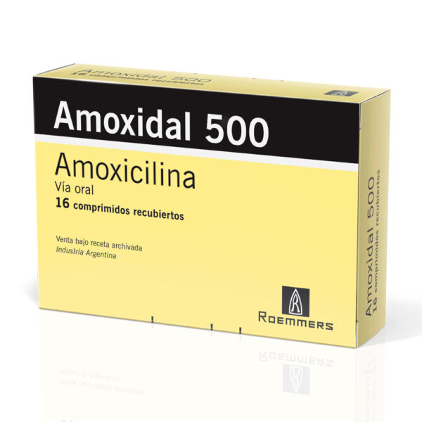 AMOXIDAL 500MG AMOXICILINA BLISTER 16U