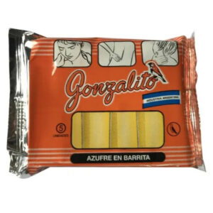 AZUFRE GONZALITO BARRAS DE AZUFRE PACK 5U