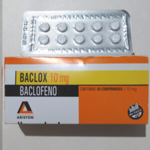 BACLOFENO BACLOX 10MG COMPRIMIDOS BLISTER 10U