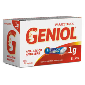 GENIOL 1G PARACETAMOL BLISTER 8U