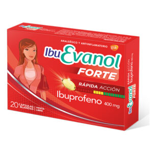 IBUEVANOL FORTE RAPIDA ACCION CAPSULAS IBUPROFENO 400MG BLISTER 20U