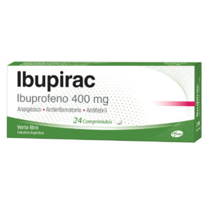 IBUPIRAC 400 COMPRIMIDOS IBUPROFENO 400MG BLISTER 24U