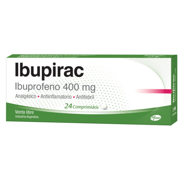 IBUPIRAC 400 COMPRIMIDOS IBUPROFENO 400MG BLISTER 24U