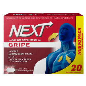 NEXT COMPRIMIDOS ANTIGRIPAL COMPRIMIDOS BLISTER 20U