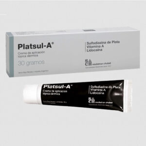 PLATSUL A CREMA PARA QUEMADURAS 30MG