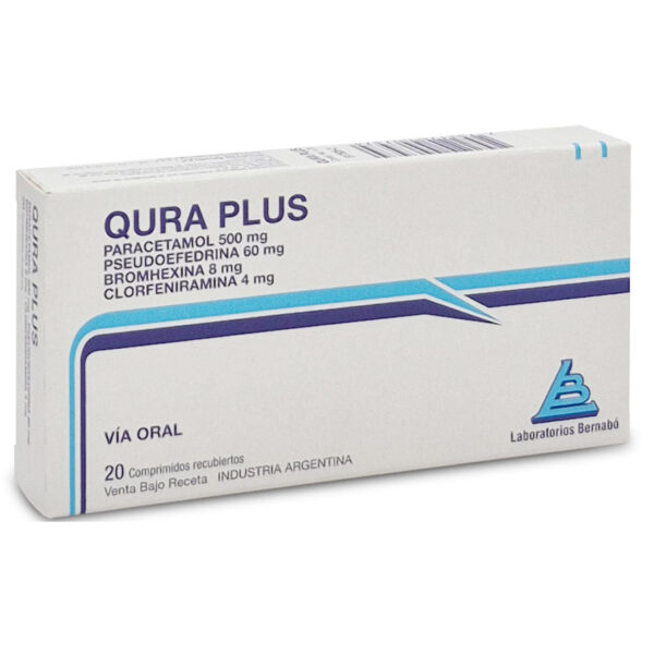 QURA PLUS ANTIGRIPAL COMPRIMIDOS BLISTER 20U