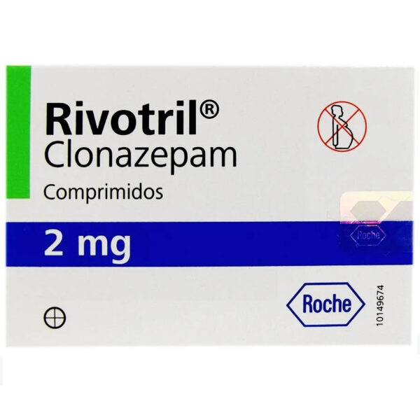 RIVOTRIL CLONAZEPAM 2MG COMPRIMIDOS UNIDAD