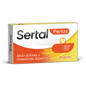 SERTAL PERLAS ANTIESPASMODICO COMPRIMIDOS 20U