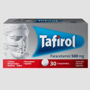 TAFIROL 500 PARACETAMOL 500MG COMPRIMIDOS BLISTER 30U