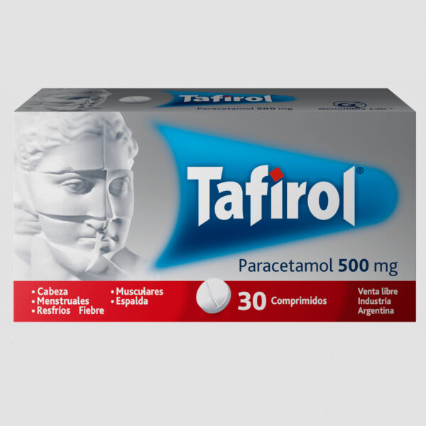 TAFIROL 500 PARACETAMOL 500MG COMPRIMIDOS BLISTER 30U