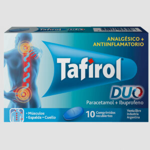 TAFIROL DUO PARACETAMOL 500MG IBUPROFENO 200MG