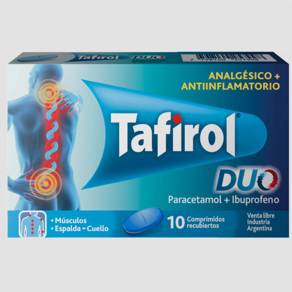 TAFIROL DUO PARACETAMOL 500MG IBUPROFENO 200MG