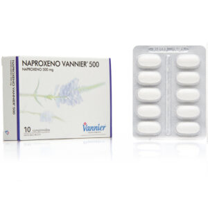 NAPROXENO 500MG TABLETA 10U