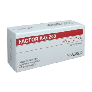 FACTOR A-G 200 SIMETICONA 200MG 20C