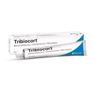 TRIBIOCORT CREMA BETAMETASONA GENTAMICINA MICONAZOL 20G