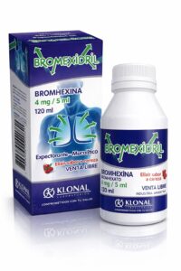 BROMEXIDRIL JARABE EXPECTORANTE MUCOLITICO PARA TOS 120ML