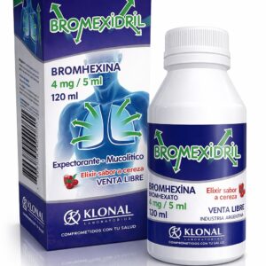 BROMEXIDRIL JARABE EXPECTORANTE MUCOLITICO PARA TOS 120ML