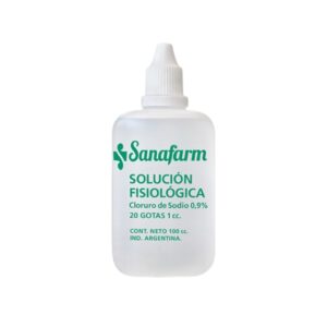 SOLUCION FISIOLOGICA SANAFARM CLORURO DE SODIO 0,9% 100ML