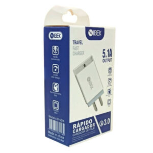 CARGADOR SIN CABLE IBEK 20W USB