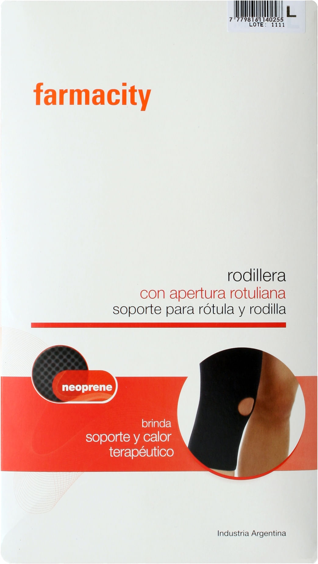 CINCHA ROTULIANA TALLE L