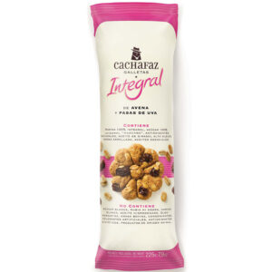 CACHAFAZ GALLETITAS ROSA (AVENA Y PASAS) 225G 0522