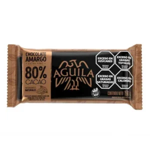 AGUILA CHOCOLATE AMARGO 80% CACAO 150G