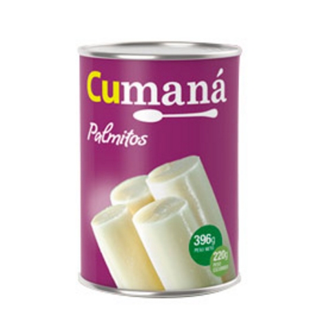PALMITOS ENTEROS CUMANA LATA 400G