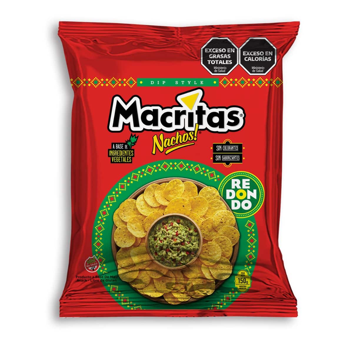 MACRITAS NACHOS 150G