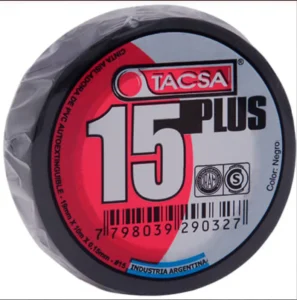 CINTA AISLADORA TACSA/CABLEFIX NEGRA