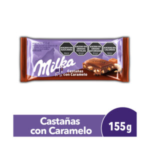 MILKA CASTAÑAS CON CARAMELO 155G 17/08/22