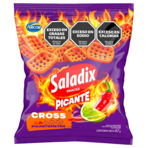 SALADIX SNACK PICANTE CROSS 67G 02/12/24