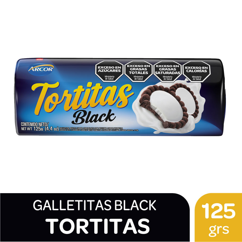 TORTITAS BLACK GALLETITAS 125G 17/03/23