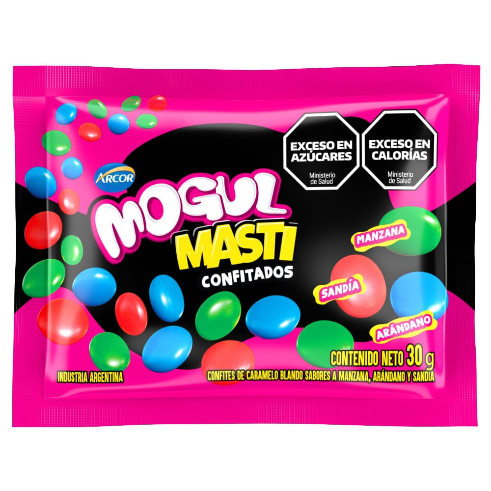 MOGUL MASTI CONFITADOS MANZANA SANDIA ARAND 30G