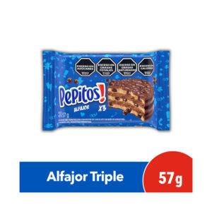 PEPITOS ALFAJOR TRIPLE 57G 21/10/22