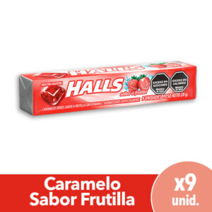 HALLS VITA C FRUTILLA (ROJA) 28G 22/03/22