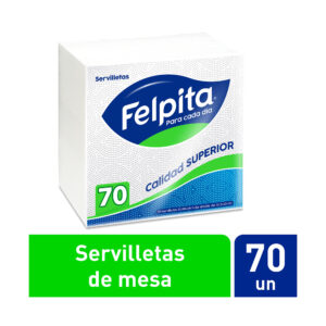 SERVILLETAS FELPITA TEXTURADAS 70U