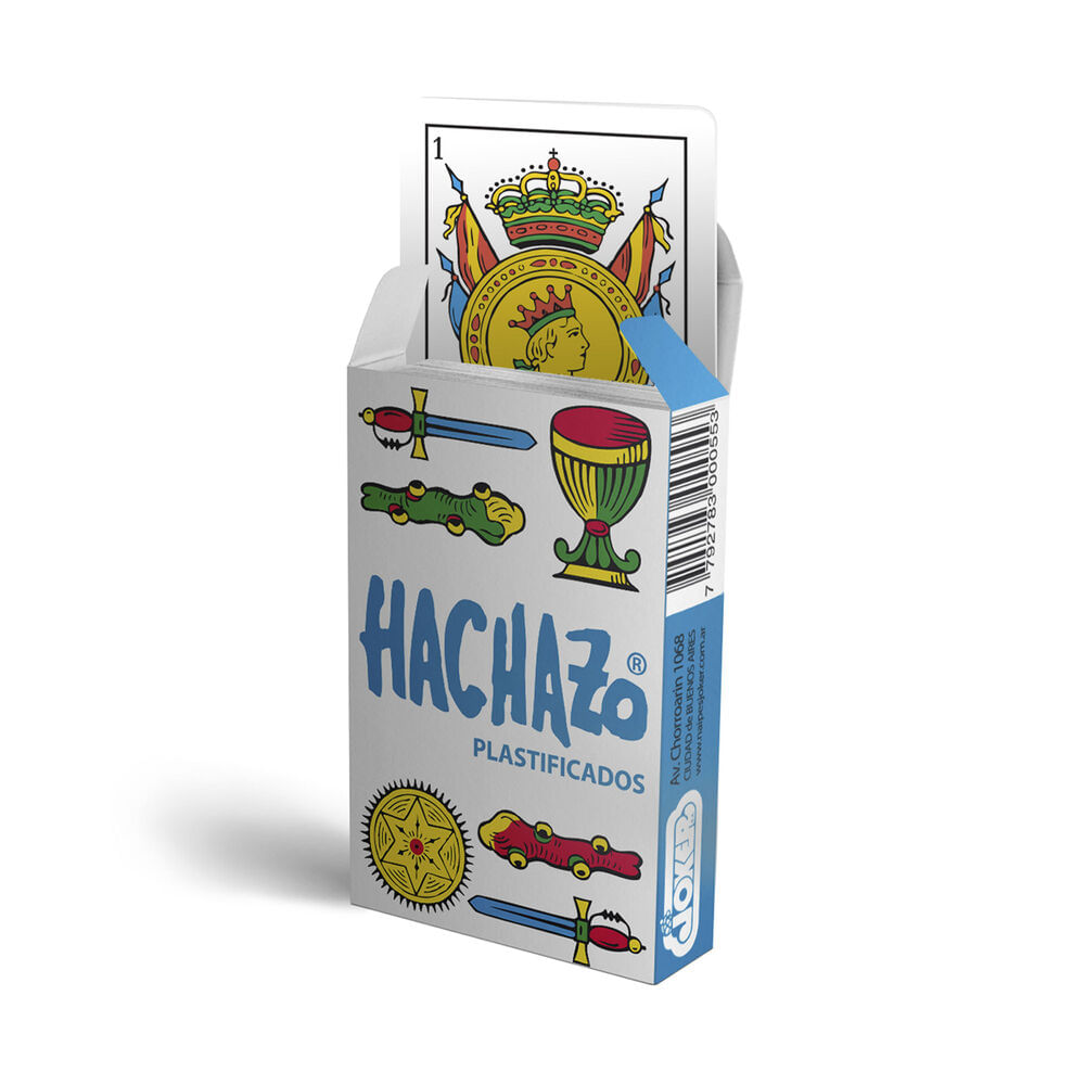 NAIPES HACHAZO PLASTIFICADOS ESPAÑOLES 40U