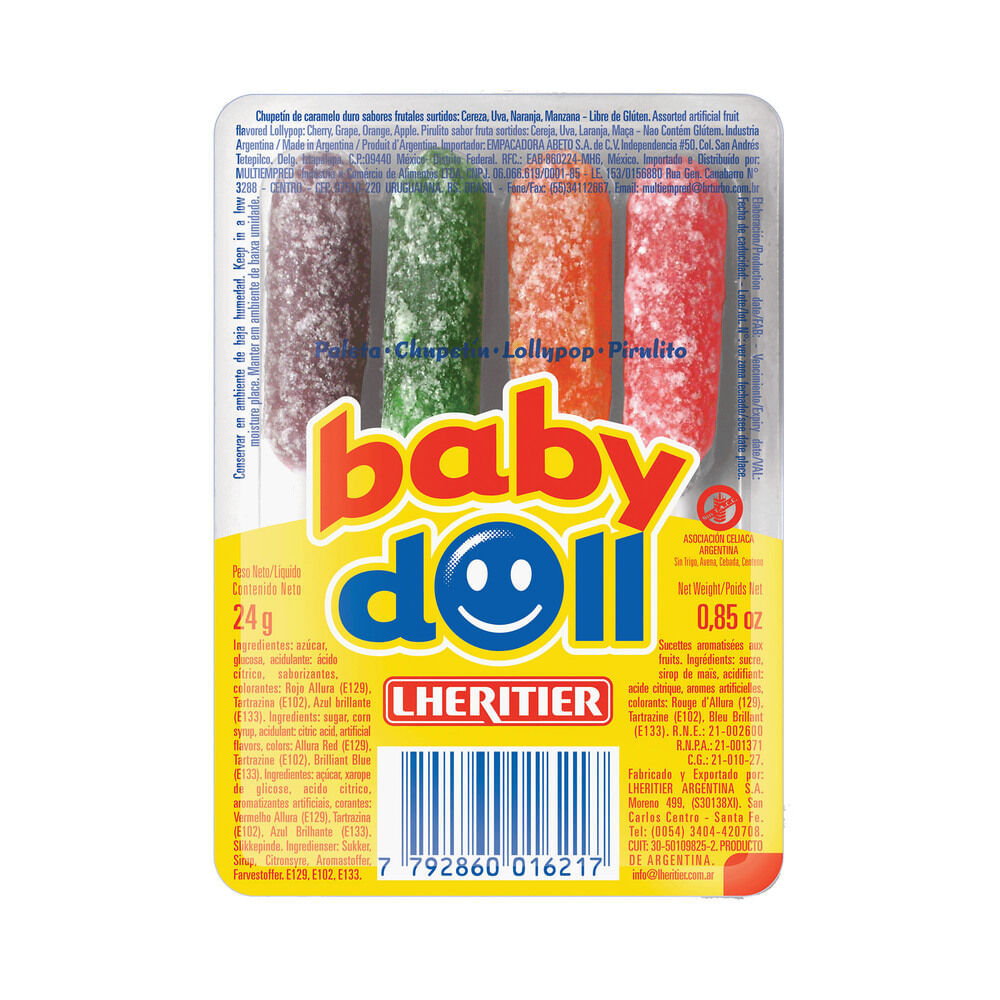 BABY DOLL CHUPETIN 6G