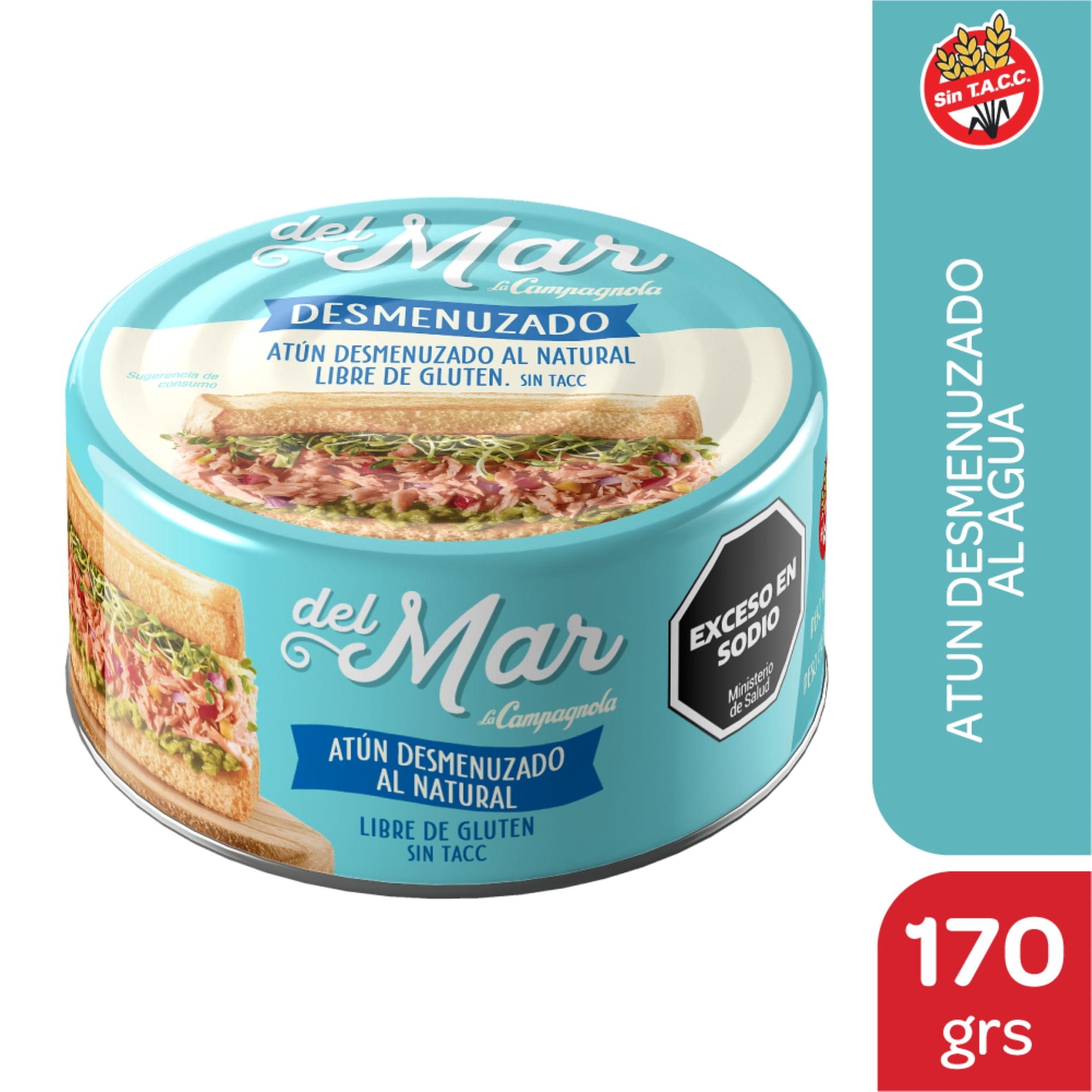 ATUN LA BANDA DESMENUZADO NATURAL 170G