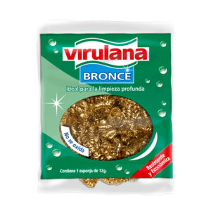 ESPONJA VIRULANA DORADA BRONCE  JORGITO