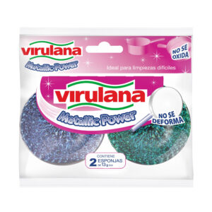 ESPONJA VIRULANA DE ACERO PLATEADA JORGITO