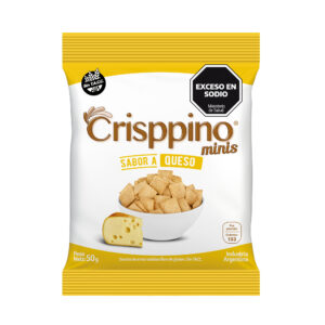 CRISPPINO MINI QUESO 50G 14/03/25