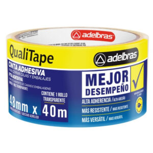 CINTA EMBALAR CABLEFIX TRANSPARENTE O MARRON