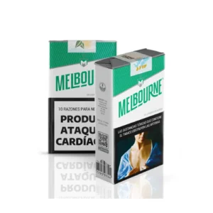 MELBOURNE VERDE MENTOLADO CIGARRILLO 20U