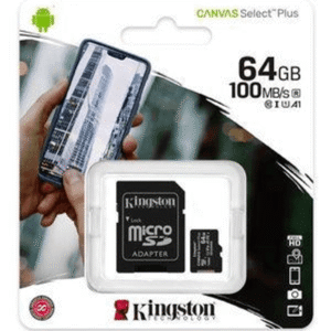 MEMORIA KINGSTON 64GB 100MB/S CLASE 10